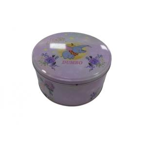 China Bespoke Round Shortbread Biscuit Tin Gift Container 190mm Dia Biscuit Tin Packaging supplier