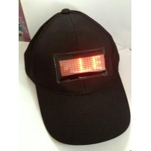 China Chapeau faisant défiler programmable de message de LED on sale