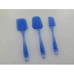 China 2016 hot sale silicone spatula set of 3pcs made of BPA free food grade silicone material with FDA certification supplier