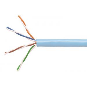 China Low Smoke Zero Halogen Cat6 Lan Cable , 4X2X23 AWG Cat 6 UTP Cable supplier