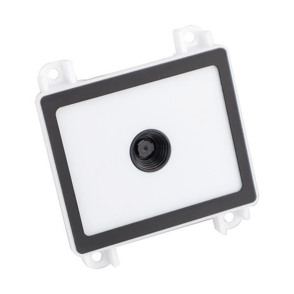 Escáner de código QR fijo integrado, módulo mini escáner QR, blanco