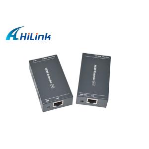 China Cabo CAT6 do sinal RJ45 do conversor 1920*1080 3D dos meios da fibra do prolongamento de HDMI UTP único supplier
