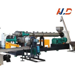 China Automatic LDPE plastic recycling machine for recycling ABS, PP, PE, and PVC, along with a plastic color sorter. on sale