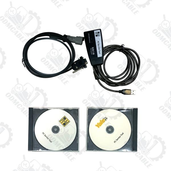 V4.99 Para el escáner de diagnóstico de carretillas elevadoras de Yale Para la herramienta de servicio de computadoras de Yale Hyster Ifak CAN USB Hyster Yale Diagnositc Tool