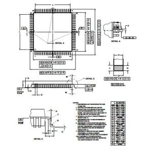 China Integrated Circuit Chip The MC68HC912DT128A microcontroller unit (MCU) is a 16-bit device MC68HC12BE32 MOTOROLA MQFP80 wholesale