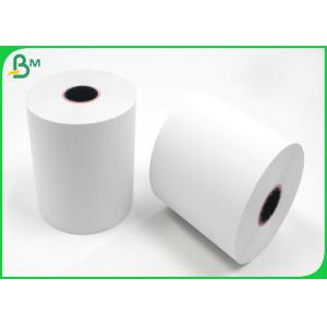 China Waterproof 55gsm 640mm Roll Thermal Paper For Carton Sticker Label supplier
