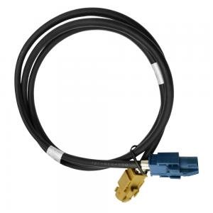 RF Coaxial FAKRA HSD Cable Code K To C Connector For Car Antenna