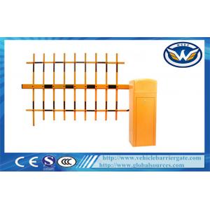China Three Fence Arm  Manual Release Car Parking Barriers for Residential Area supplier