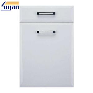 Professional Custom MDF Kitchen Cupboard Doors For Cabinet , Cold White Color