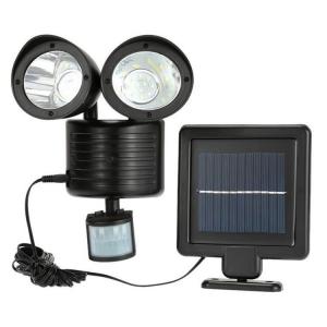 China 600LM Solar Powered Security Light With Motion Sensor supplier