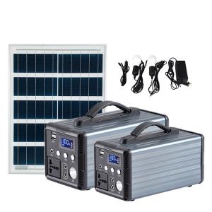 Portable Power Station 500Wh LiFePO4 Battery Backup 500W AC Outlets Solar Generator for Outdoor Camping