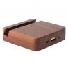 5200mAh Emergency Wooden Phone Charger , Ultra - Thin Easy Carry Power Bank
