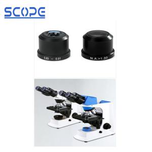 China Precise Laboratory Biological Microscope Smart Dry / Wet Oil Darkfield Condenser supplier