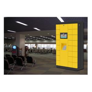 China Winnsen Safe Luggage Lockers For Storage And Charging Phones With Multi Language UI wholesale