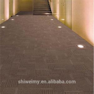 Plain multi leve loop gallery carpet tile with competitive price