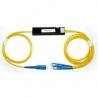 1 X 2 Mini Module Box PLC Fiber Optic Splitter, Optical fiber PLC For FTTH
