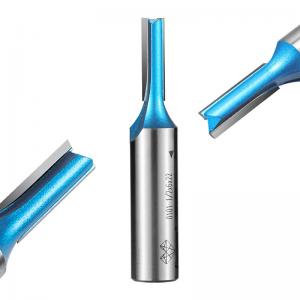 China Anticorrosive Straight Flute Drill Bit , Multifunctional Straight Cut Router Bit supplier