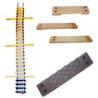 Wood Rubber Material Marine Pilot Rope Ladder Boarding Ladders for Boats
