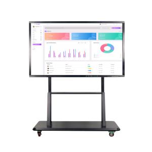 China 10 Points Touch 55 4K Smart Board Interactive Flat Panel supplier