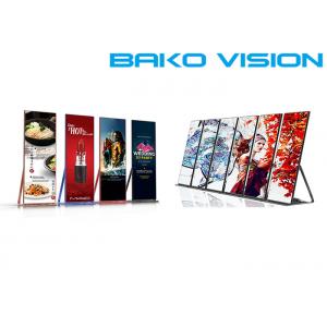 China Standing Poster LED Screen Front Service Mirror LED Display Nationstar LEDs Slim/Lightweight supplier