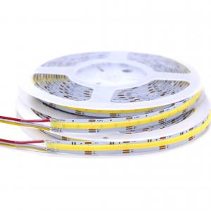 Warm White 608 Led/M Flexible COB LED 3200k 90 Cri Led Strip CCT Turnable