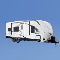 China 4 Season Fiberglass Travel Trailer Fully Enclosed Fiberglass Shell Travel Trailer 32 Inch on sale