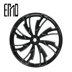China INCA cacustom LG-19 Chrome Matte Gloss 21 Inch Front harley Motorcycle Alloy Wheel Rims supplier