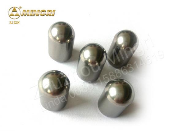85 - 91 Hardness Tungsten Carbide Buttons Insert Teeth Tip For Borewell Drill