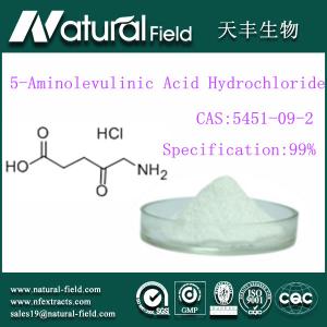 China 5-ala hot selling in EU and USA 5-ALA HCL 5451-09-2 5-Aminolevulinic Acid HCl supplier