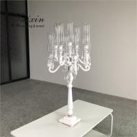 China ZT-101W Luxury Wedding Party 9 Arms Candlestick Holders For Wedding Supplies on sale
