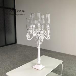 ZT-101W Luxury Wedding Party 9 Arms Candlestick Holders For Wedding Supplies