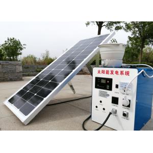 1000W Home Solar Power System Kits 100hrs For Farm / Construction / Rural Area