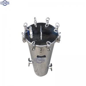 7core 40 Inch Industrial Water Filter Housing High Flow Stainless Steel Multi Cartridge