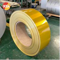 China Prepainted Color Coated Aluminum Strip Coil Sheet Roll PE PVDF Coating on sale