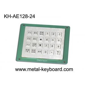 China Dust Proof Rugged Industrial Metal Keyboard for Gas Station , CNG / LPG Dispenser supplier