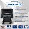 China Multicolor T-shirt Printing 17inch 42cm A2 DTF Printer with Double Head Ep xp600/I3200 wholesale