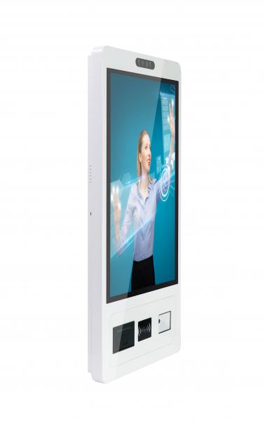 LVDS 21.5 Inch Self Service Payment Kiosk 350nits Android