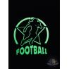 China Matt Black Plating Custom Football Glow In The Dark Medals Hallowmas Gifts For Kids OEM Available wholesale