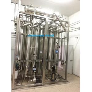 Water Distiller Unit 6 Effects Distilled Water For Plants For Injection CE