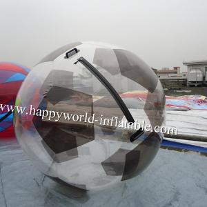 China soccer shape water walking ball , human water bubble ball , walking water ball pool supplier