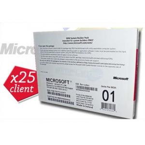 China 25cals 64 bits DVD OEM Package Microsoft Windows Sever 2008 R2 Enterprise windows sever R2 enterprise 25 users software supplier