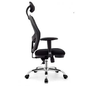 China ergonomic chair executive chair office mesh task chair with headrest desk chair stuff chair swivel  office chair supplier