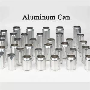 Silver Aluminum Can，Beer Cans are fashionable and Durable for Packaging Needs
