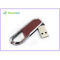 China Metal Brown Twist USB Sticks , Customized 4G High Speed USB Flash Drive on sale