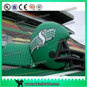 China Inflatable Helmet Tunnel For Football Sports supplier