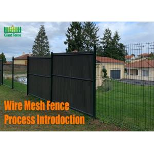 6" X 8" Size Steel Wire Garden Fence For House Estate Or Yard Edge