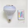 China 900lm Luminous Flux RGB Music LED Bulb with Blutus Arp Remote Control and App Intelligence wholesale