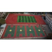 China No Discoloration Red SPU Flooring For School Sports Court And Stadium on sale