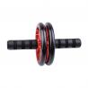 China 22*16cm ISO 9001 Ab Wheel Roller Set Abdomen Crunch Home Gym Equipment wholesale