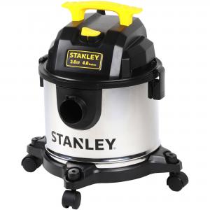 China Intelligent Stanley 4 Gallon Wet Dry Vacuum Cleaner Single Stage 85 CFM supplier